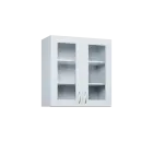 CHP - 7S horní skříňka, 2-dveřová, prosklená, 730x700x300, bílá