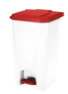RECYCLE 45 - odpadkový koš, 45l, červené víko