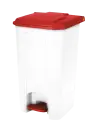 RECYCLE 45 - odpadkový koš, 45l, červené víko