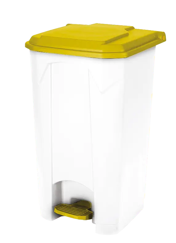 RECYCLE 45 - odpadkový koš, 45l, žluté víko