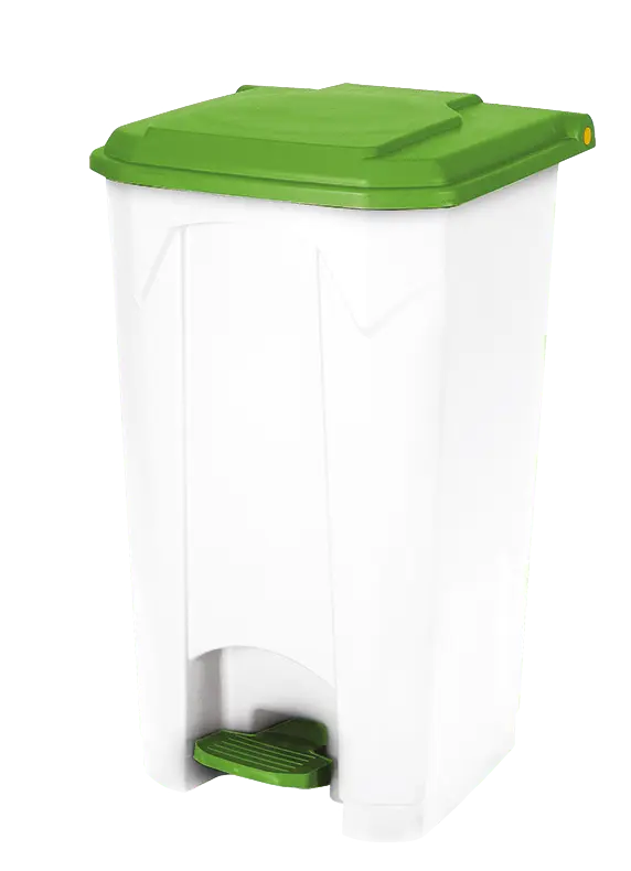 RECYCLE 65 - odpadkový koš, 65l, zelené víko