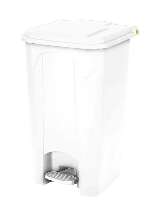 RECYCLE 65 - odpadkový koš, 65l, bílé víko