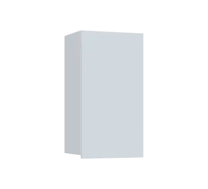 SIH - 4D horní skříňka, 1-dveřová, pravá, 750x400x300, bílá