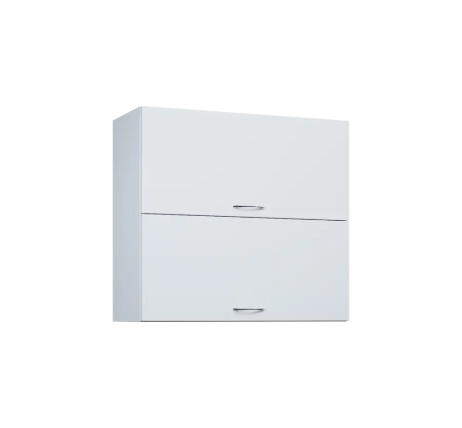 CHVV - 8D horní skříňka, 2 výklopy, 730x800x300, bílá