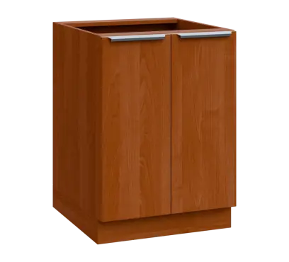 SIS - 6D2 spodní skříňka, 2-dveřová, 870x600x600, olše jantar