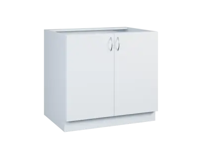 CS - 9D spodní skříňka, 2-dveřová, 870x900x600, bílá