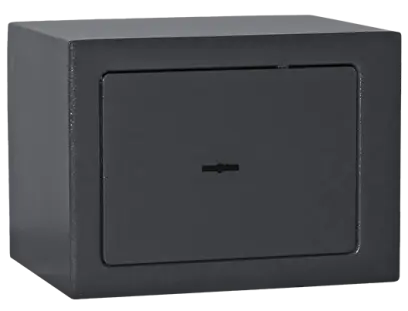 NJS 1 sejf nábytkový, mechanický zámek na klíč, antracit
