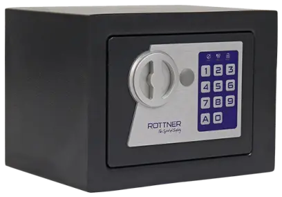 NJS 1 EL sejf nábytkový, elektronický zámek, antracit