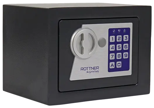 NJS 1 EL sejf nábytkový, elektronický zámek, antracit