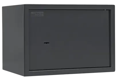 NJS 4  sejf nábytkový, mechanický zámek na klíč, antracit