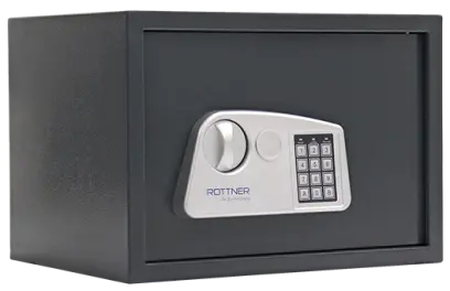 NJS 4 EL sejf nábytkový, elektronický zámek, antracit