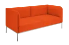 PARIS - 2, sedací souprava, látka, BONDAI BN 3012 oranžová, podnož šedá