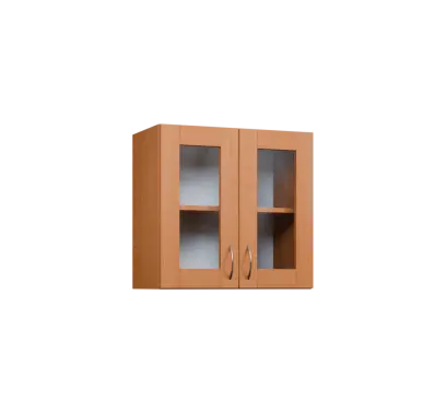 CH5 - 6S2 horní skříňka, 2-dveřová/prosklená, 580x600x300, buk royal CH5 - 6S2 horní skříňka, 2-dveřová/prosklená, 580x600x300, buk royal