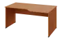 EZL 18 - 166 stůl kancelářský, rohový, pravý, dřevěná podnož, deska 18 mm, široký 1600 mm, olše jantar