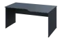 EZL 28 - 166 stůl kancelářský, rohový, pravý, dřevěná podnož, deska 25 mm, široký 1600 mm, antracit