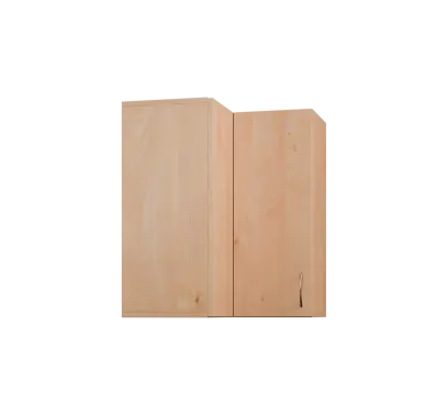 CHRD - 6 skříňka horní, rohová, 1-dveřová, levá, 730x600x600, javor horský