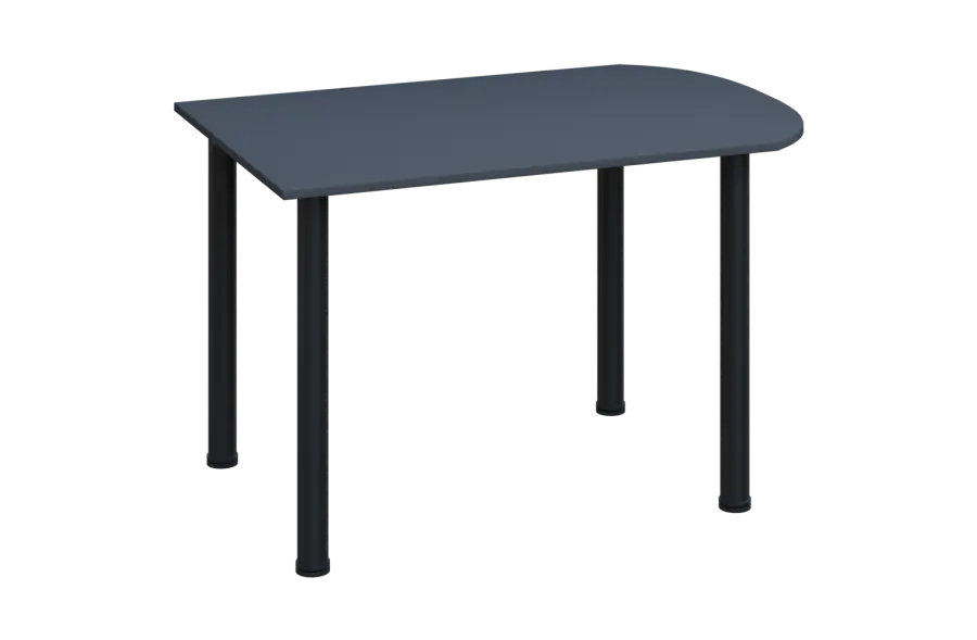 EJ 18 - 12 přístavba jednací, kovová podnož černá, síla desky 18 mm, široká 1200 mm, antracit