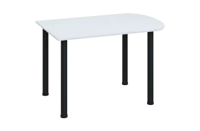 EJ 18 - 12 přístavba jednací, kovová podnož černá, síla desky 18 mm, široká 1200 mm, bílá