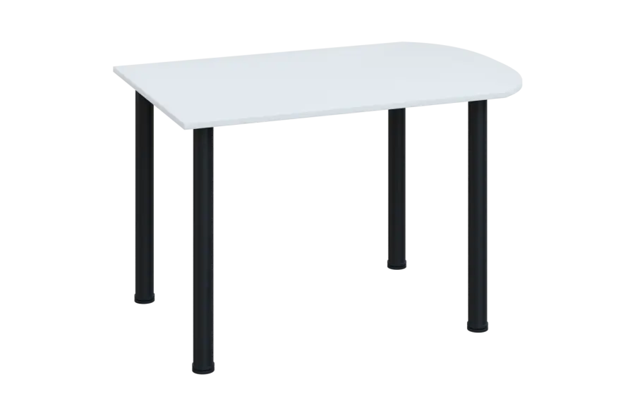 EJ 18 - 12 přístavba jednací, kovová podnož černá, síla desky 18 mm, široká 1200 mm, bílá