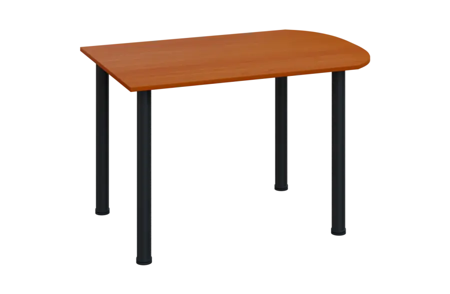 EJ 18 - 12 přístavba jednací, kovová podnož černá, síla desky 18 mm, široká 1200 mm, třešeň šumavská