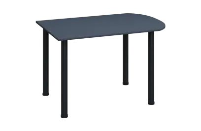 EJ 28 - 12 přístavba jednací, kovová podnož černá, síla desky 25 mm, široká 1200 mm, antracit