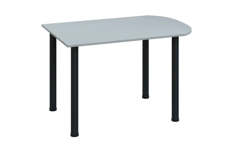 EJ 28 - 12 přístavba jednací, kovová podnož černá, síla desky 25 mm, široká 1200 mm, šedá