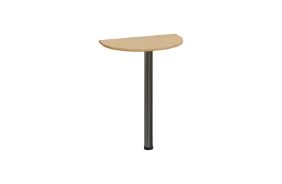 EJD 1 - 60 přístavba jednací, kovová podnož chrom, síla desky 18 mm, široká 600 mm, javor horský