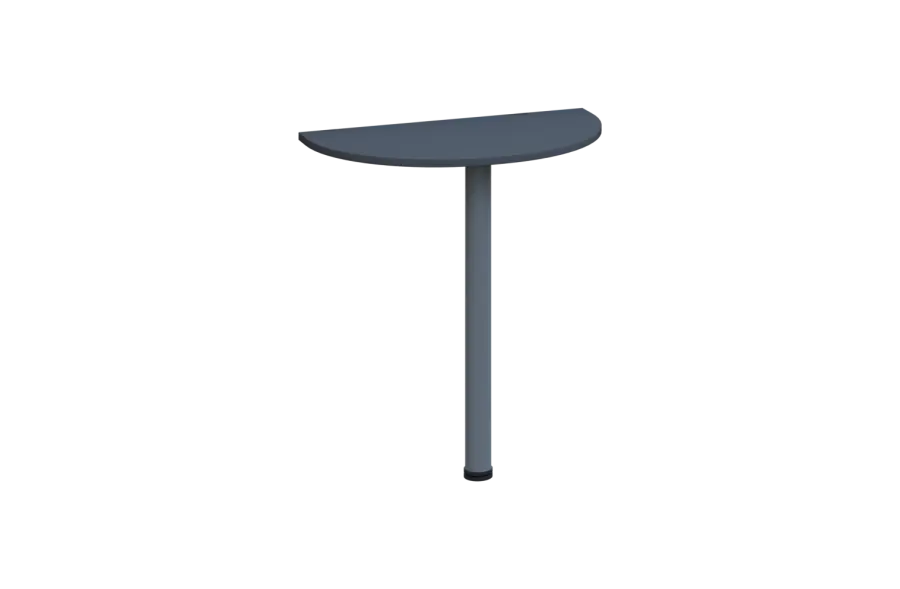 EJD 1 - 70 přístavba jednací, kovová podnož stříbrná, síla desky 18 mm, široká 700 mm, antracit