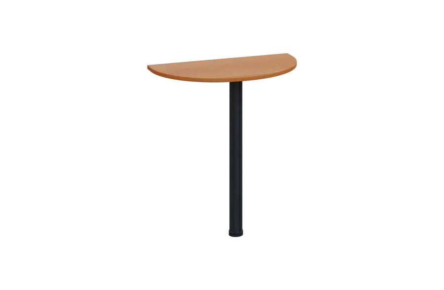 EJD 1 - 70 přístavba jednací, kovová podnož černá, síla desky 18 mm, široká 700 mm, olše jantar