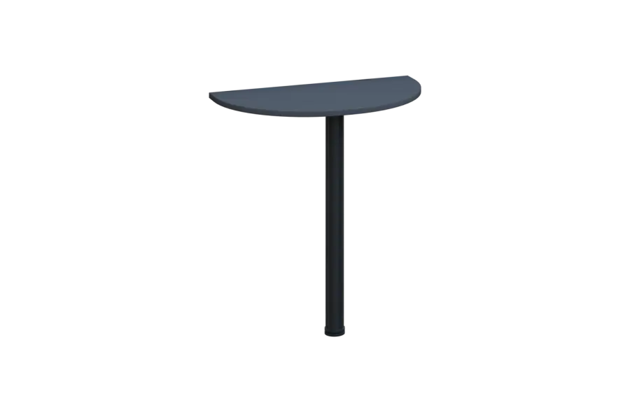 EJD 1 - 70 přístavba jednací, kovová podnož černá, síla desky 18 mm, široká 700 mm, antracit