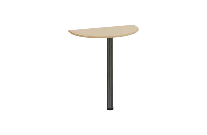 EJD 1 - 70 přístavba jednací, kovová podnož chrom, síla desky 18 mm, široká 700 mm, bříza irská