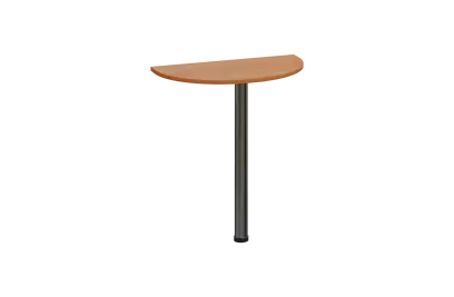 EJD 1 - 70 přístavba jednací, kovová podnož chrom, síla desky 18 mm, široká 700 mm, olše jantar