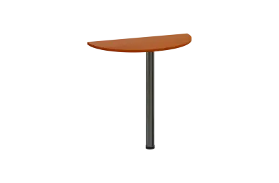 EJD 1 - 81 přístavba jednací, kovová podnož chrom, síla desky 18 mm, široká 800 mm, třešeň šumavská