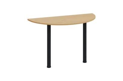 EJC 1 - 120 přístavba jednací, kovová podnož černá, síla desky 18 mm, široká 1200 mm, javor horský