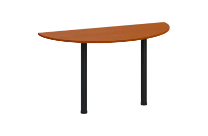 EJC 1 - 140 přístavba jednací, kovová podnož černá, síla desky 18 mm, široká 1400 mm, třešeň šumavská