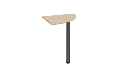 ES 16 - 6 deska spojovací s nohou, deska 18 mm lamino - bříza irská, podnož chrom