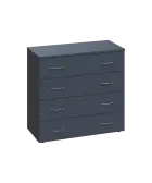 EN 2 - 84Z skříňka nízká zásuvková lamino - antracit