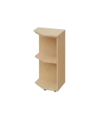 EZ 2 - 4 skříňka rohová, vnější, úzká lamino - bříza irská, levé provedení