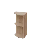 EZ 2 - 4 skříňka rohová, vnější, úzká lamino - dub bardolino, levé provedení