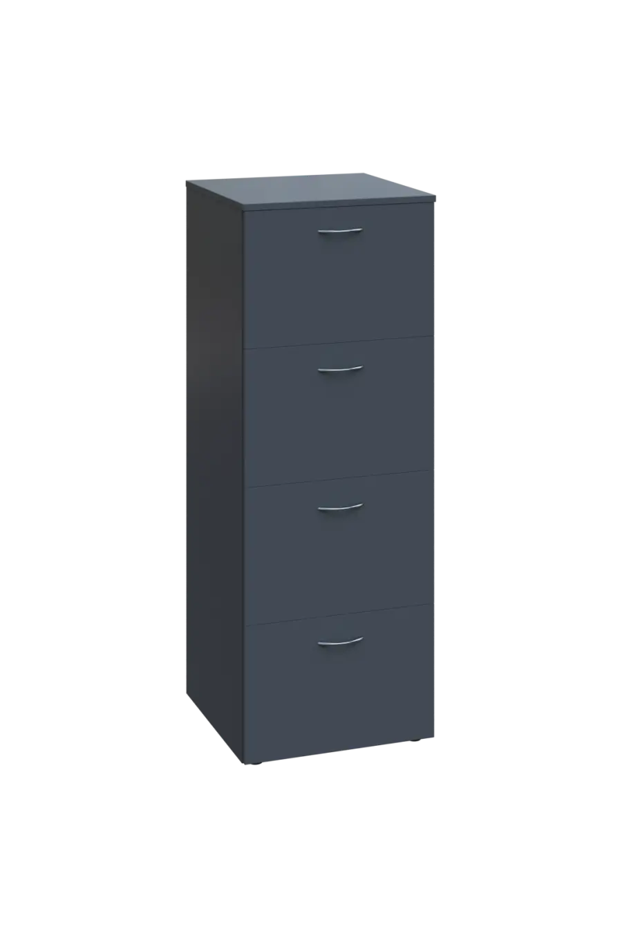 EKA 44 kartotéka, 4-zásuvková, s centrálním zámkem, 1450x430x580, antracit