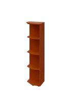 EZ 4 - 4 skříň rohová, vnější, úzká lamino - třešeň šumavská, levé provedení