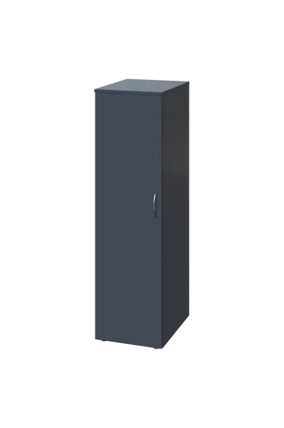 EST 4 - 42 šatní skříň, 1-dveřová, tyč, levá, 1450x400x600, antracit