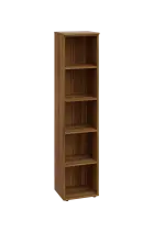 EN 5 - 4N skříň otevřená, úzká, lamino - ořech světlý