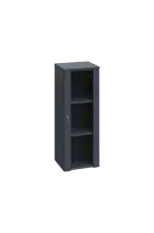 EN 3 - 4S skříňka 1-dveřová, sklo, úzká, pravá, antracit