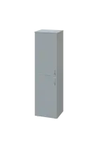 EN 4 - 4D2 skříňka 2-dveřová, úzká, levá, šedá