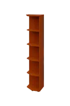 EZ 5 - 4 skříň rohová, vnější, úzká lamino - třešeň šumavská, provedení levé