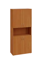 EN 5 - 84DN skříň 4-dvéřová/nika lamino - olše jantar