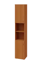 EN 6 - 42DN skříň 2-dveřová/otevřená, úzká, levá lamino - olše jantar