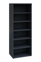 EN 6 - 8N kancelářská skříň, nika, 2150x800x400, antracit