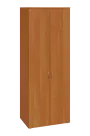 ESR 6 - 81 šatní skříň, 2-dveřová, výsuvné ramínko, 2150x800x400, olše jantar